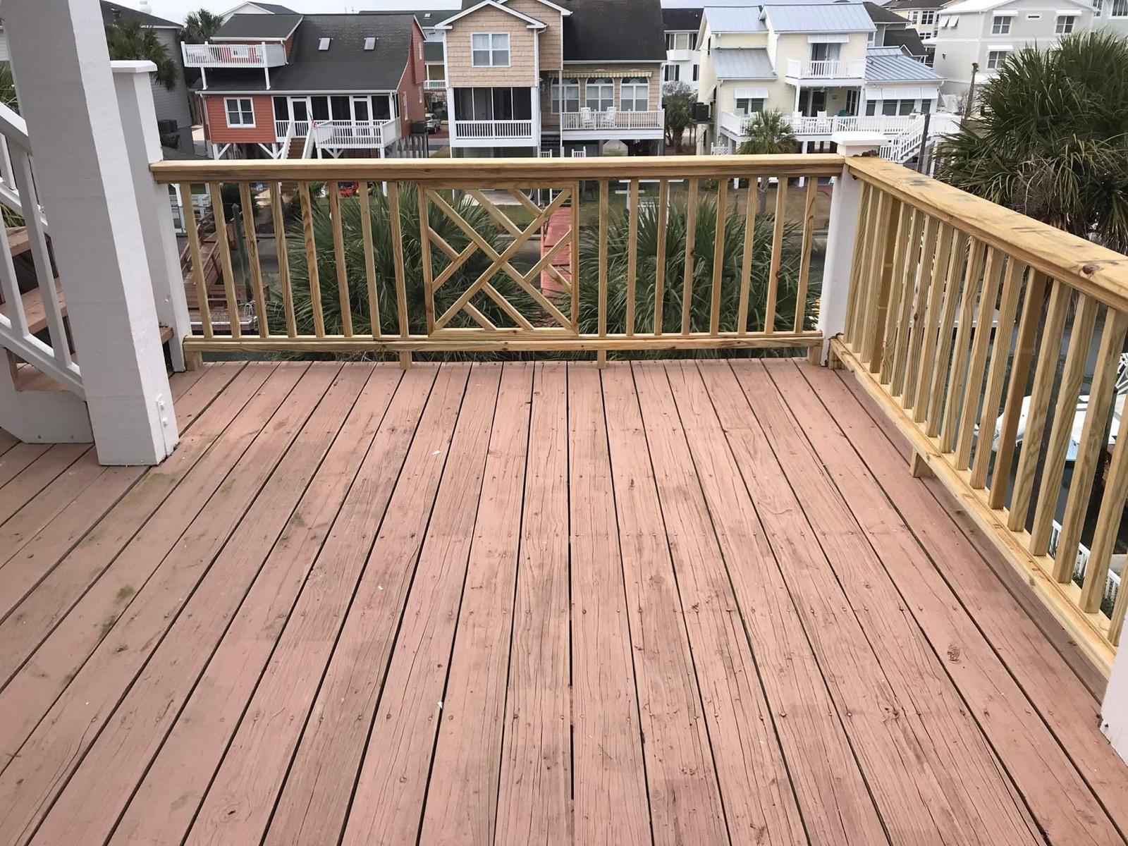 Porches and railings Brunswick NC